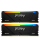 Pamięć RAM KINGSTON DDR4 Fury Beast    RGB  16GB(2* 8GB)/3200  CL16